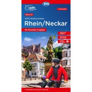 20 Cykelkarta Tyskland Rhein-Neckar 1:150.000
